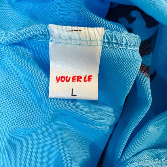 RED WOOF & BLUE American Flag small dog shirt Fourth of July Patriotic pet shirt - Picture 8 of 9